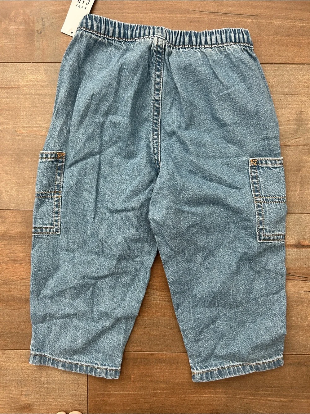 NWT Baby GAP Bubble Cargo Jeans